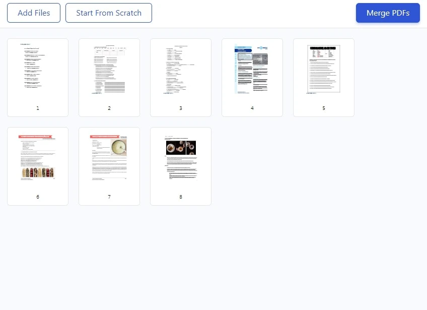 PDF-Dateien online zusammenfügen